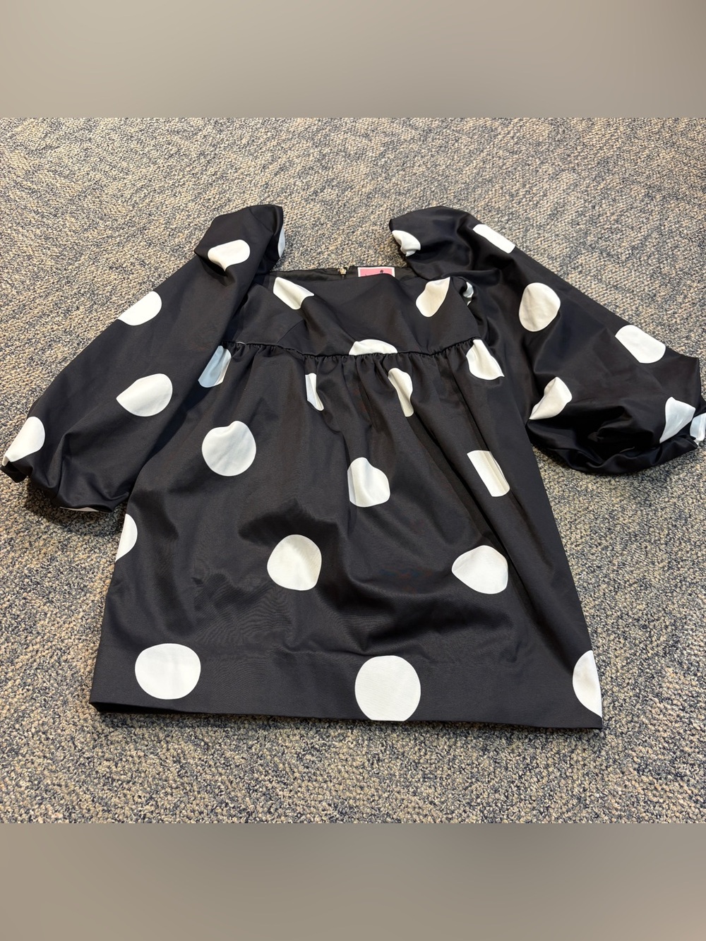 Kate Spade Giant Dot Faille Dress size 6